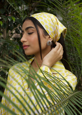 LaRosa Summer Slumber Daisy floral cotton nightwear set with fresh daisy print for summer.